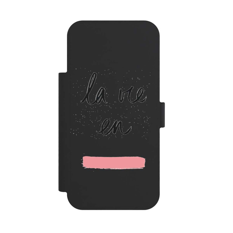 iPhone 17 Pro Max NIVOflip La vie en Rosa Transparent