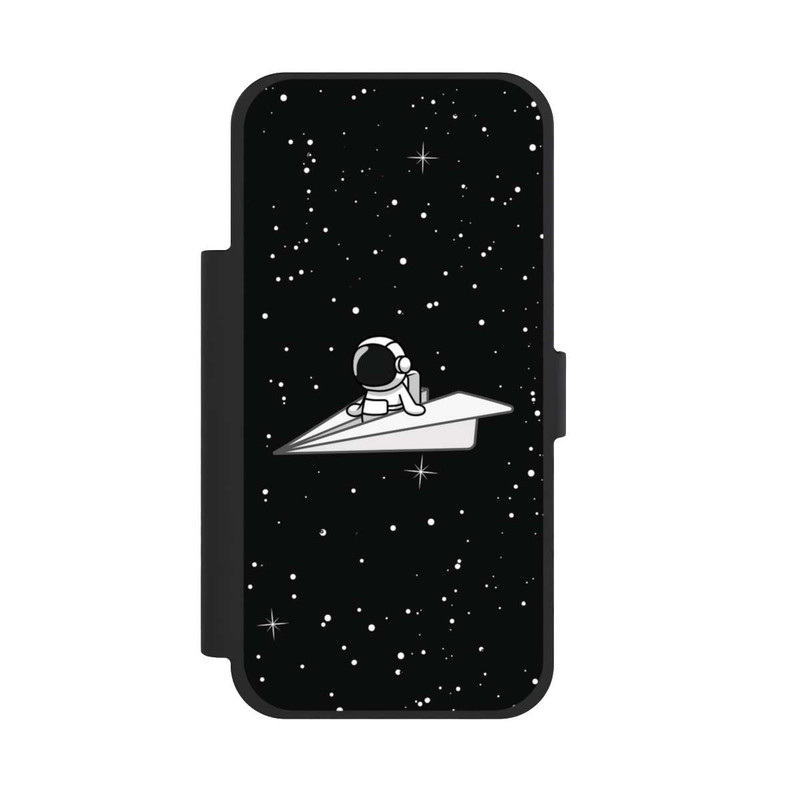 iPhone 17 Pro Max NIVOflip Astronaut Paper Plane Comic