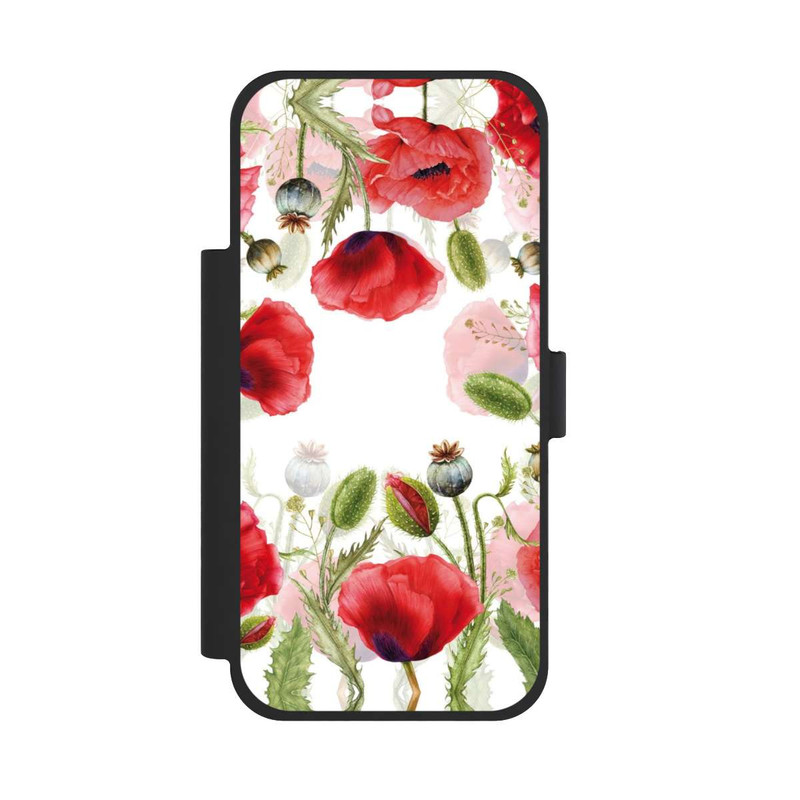 iPhone 17 Pro Max NIVOflip Rahmen aus Mohnblumen