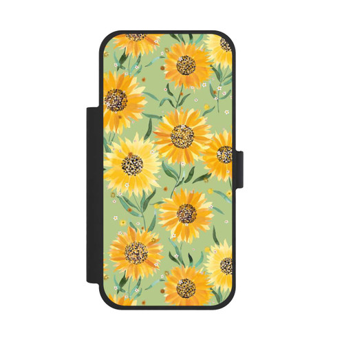 Apple iPhone 17 Pro Max NIVOflip Sunflowers Green
