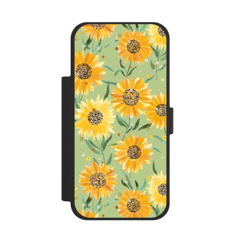 Apple iPhone 17 Pro Max NIVOflip Sunflowers Green