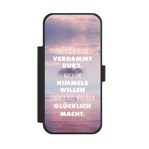 Apple iPhone 17 Pro Max NIVOflip Das Leben Ist So Verdammt Kurz