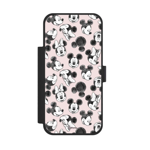 Apple iPhone 17 Pro Max NIVOflip Minnie &amp; Mickey Viele Gesichter Pink
