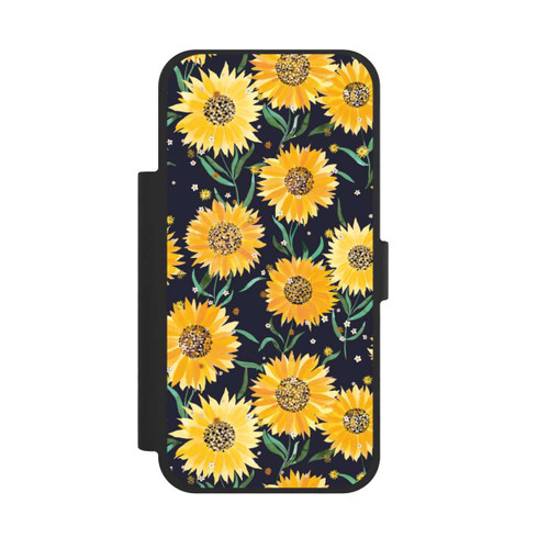 Apple iPhone 17 Pro Max NIVOflip Sunflowers Black