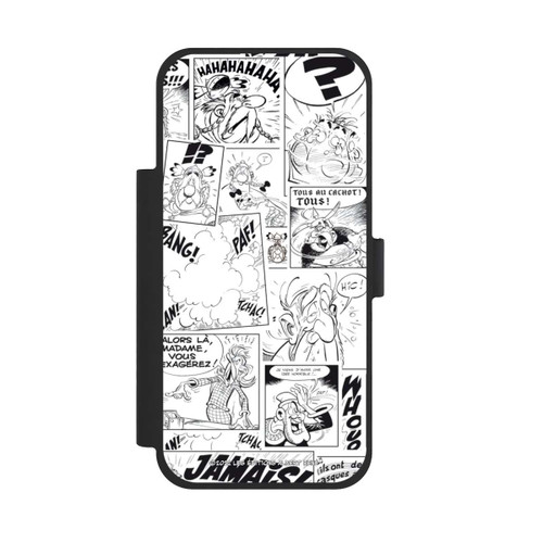 Apple iPhone 17 Pro Max NIVOflip BD Astérix Blanc &amp; Noir