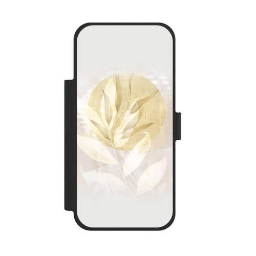 Apple iPhone 17 Pro Max NIVOflip Boho Gold Blumen Kunst