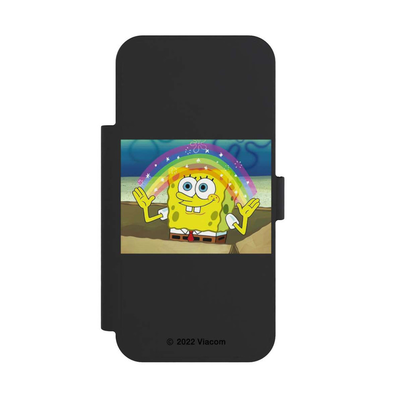 iPhone 17 Pro Max NIVOflip Spongebob - Regenbogen Meme transparent