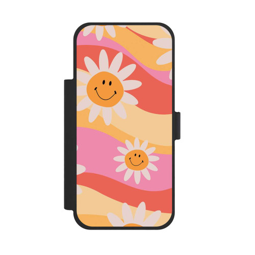 Apple iPhone 17 Pro Max NIVOflip Retro Smiles Orange Colorful