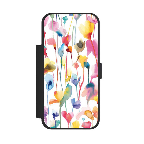 Apple iPhone 17 Pro Max NIVOflip Watercolor Wild Flowers Coloful