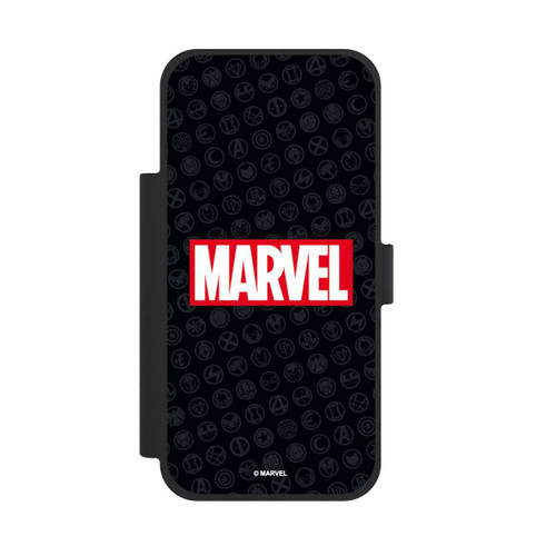 Apple iPhone 17 Pro Max NIVOflip Marvel Logo Black Red 