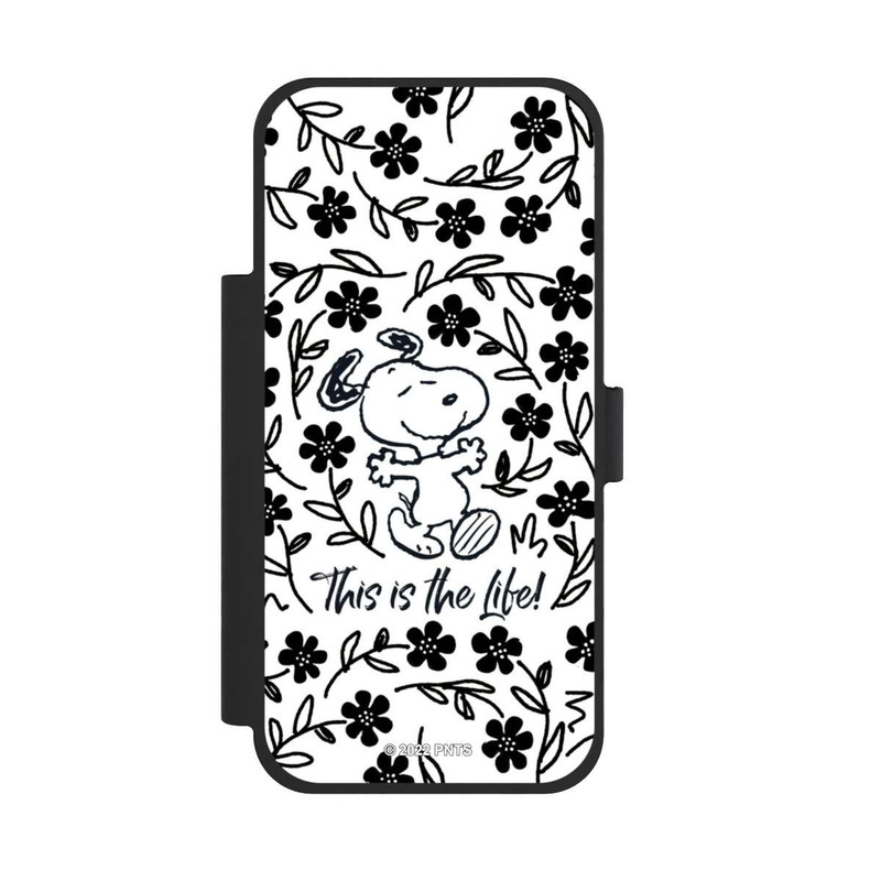 iPhone 17 Pro Max NIVOflip Snoopy schwarz und weiß This Is The Life