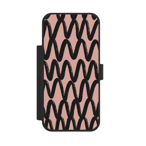 Apple iPhone 17 Pro Max NIVOflip Zig Zag Noir