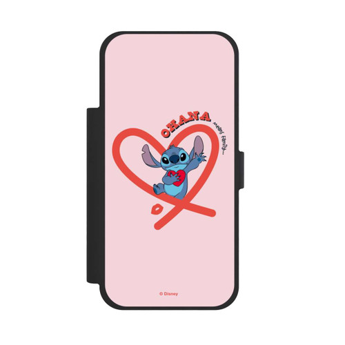 Apple iPhone 17 Pro Max NIVOflip Stitch Ohana Pink Heart
