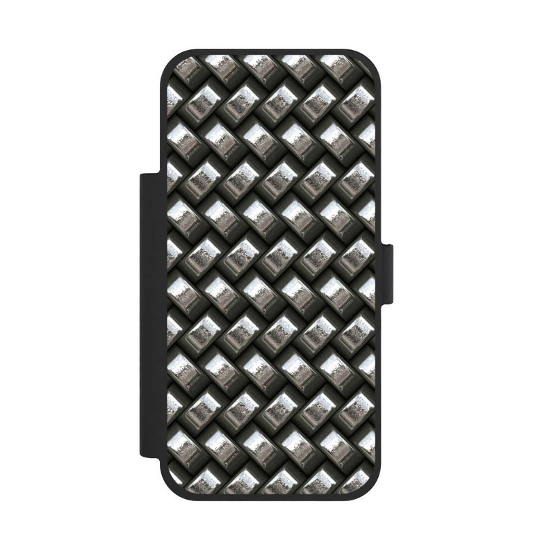 iPhone 17 Pro Max NIVOflip Glamour Silver Metal