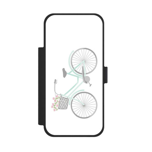Apple iPhone 17 Pro Max NIVOflip Retro Fahrrad weißer Hintergrund 