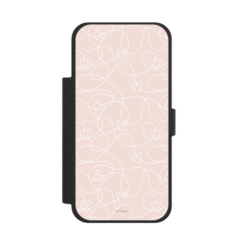 Apple iPhone 17 Pro Max NIVOflip Micky Line Art Pattern Rose