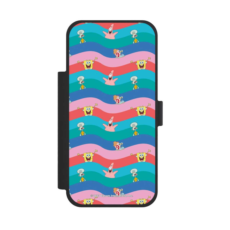 iPhone 17 Pro Max NIVOflip Spongebob Freunde Bunte Wellen