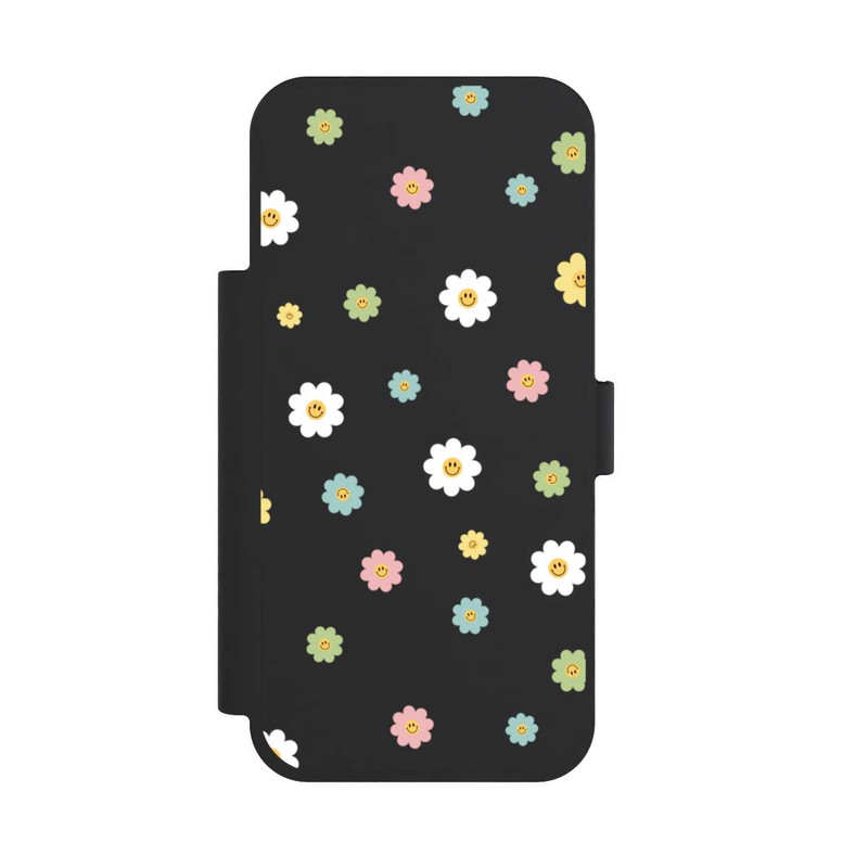 iPhone 17 Pro Max NIVOflip Flower Power klein transparent