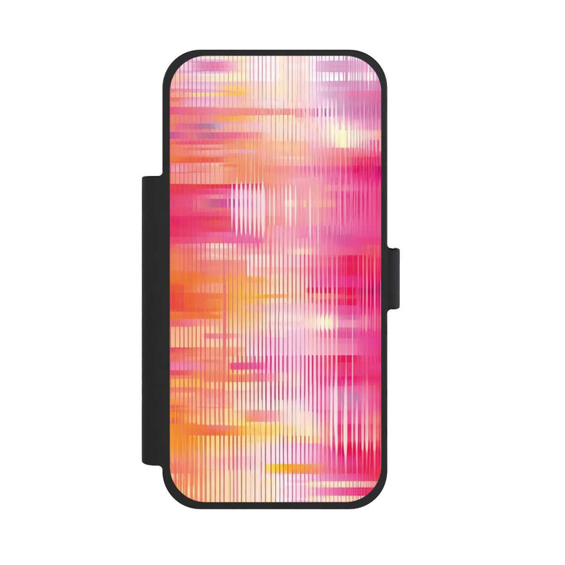 iPhone 17 Pro Max NIVOflip Glitch Pink Orange