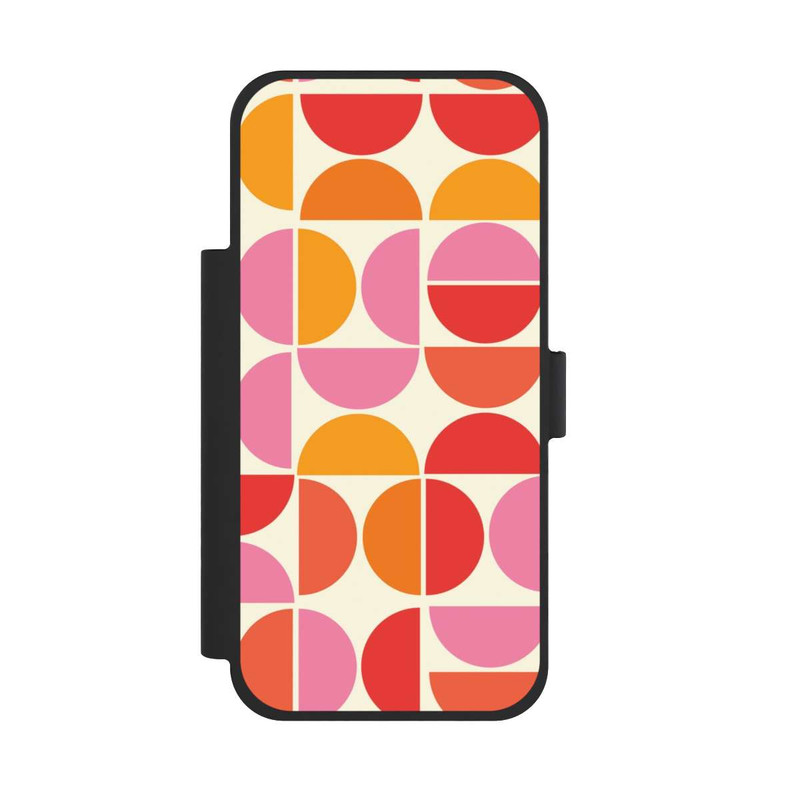 iPhone 17 Pro Max NIVOflip Motif Tendance Rétro Orange