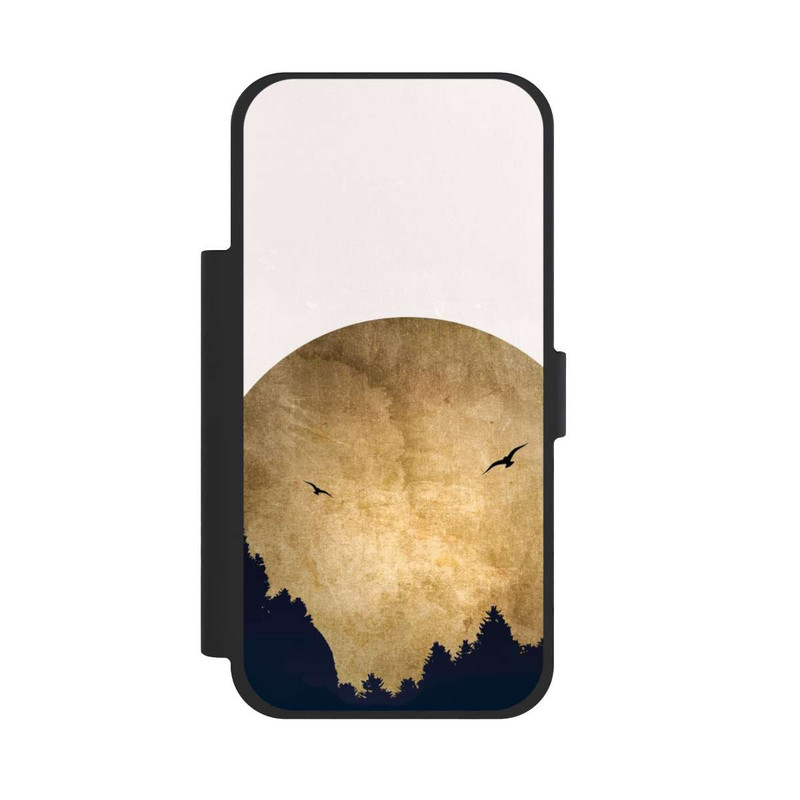 iPhone 17 Pro Max NIVOflip Zwei Vögel vor Mond