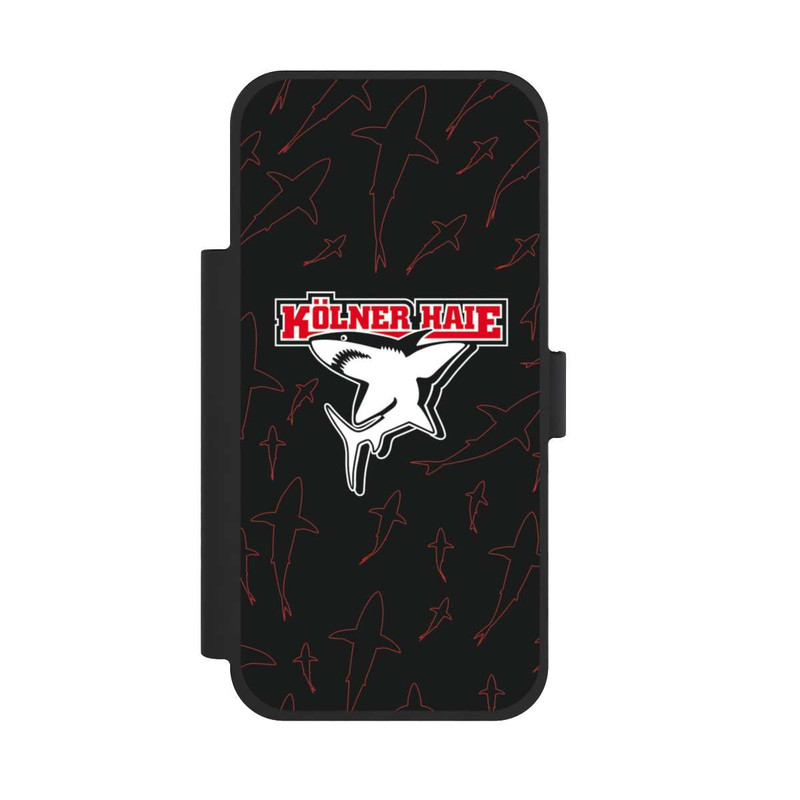 iPhone 17 Pro Max NIVOflip Haie Muster Rot