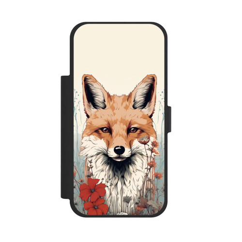 Apple iPhone 17 Pro Max NIVOflip  Fox with Flowers