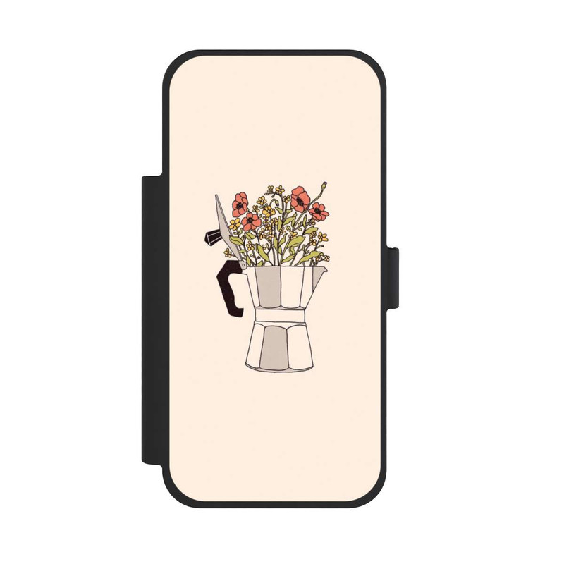 iPhone 17 Pro Max NIVOflip Moka Blumen