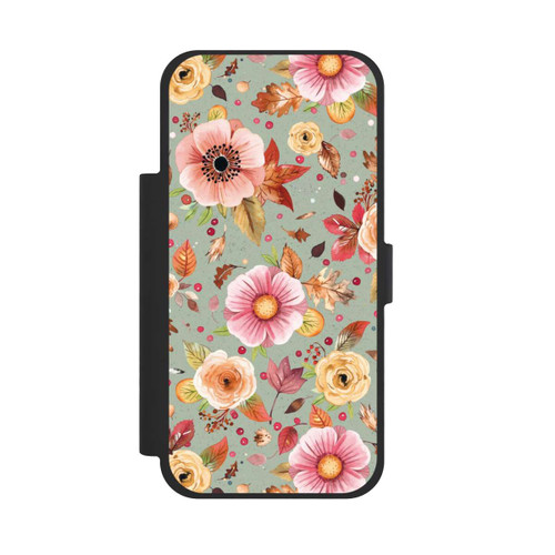 Apple iPhone 17 Pro Max NIVOflip Autumn Flowers Soft Green