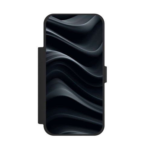 Apple iPhone 17 Pro Max NIVOflip Black Waves Texture