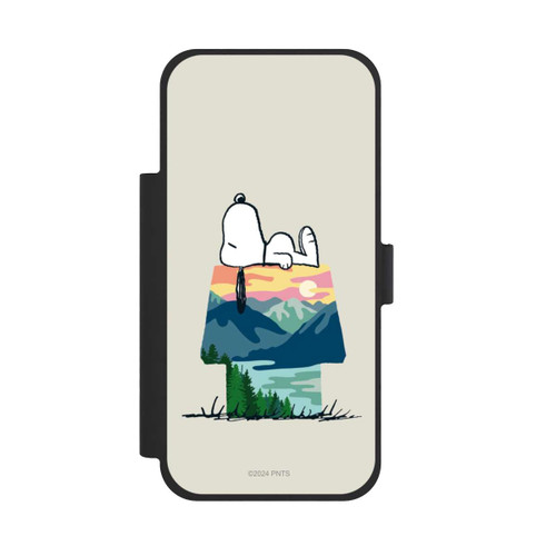 Apple iPhone 17 Pro Max NIVOflip Snoopy Camping Hütte