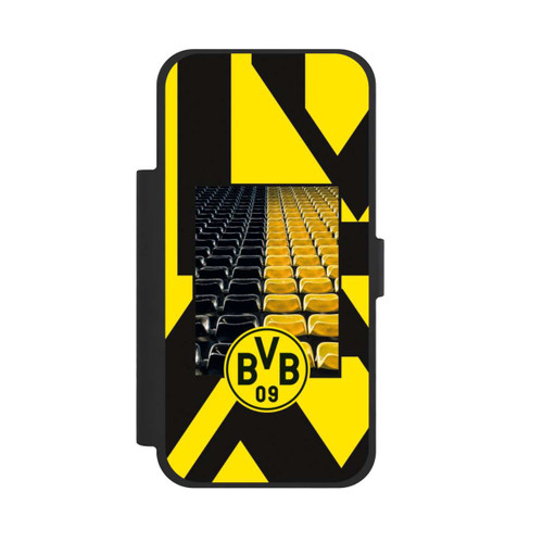 Apple iPhone 17 Pro Max NIVOflip BVB Tribüne Schwarz Gelb