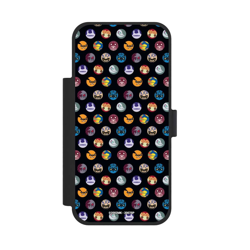 iPhone 17 Pro Max NIVOflip Bijuu Muster Schwarz