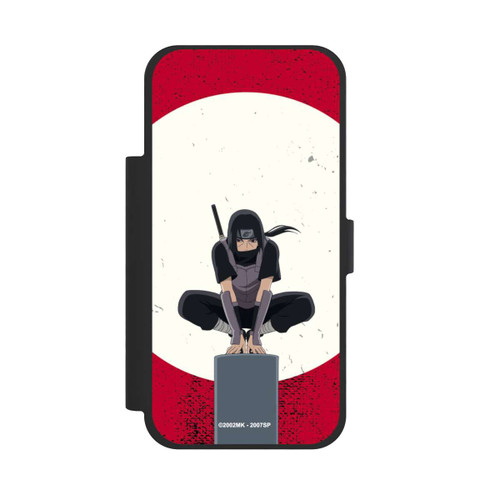 Apple iPhone 17 Pro Max NIVOflip Itachi Uchiha Symbol Roter Hintergrund
