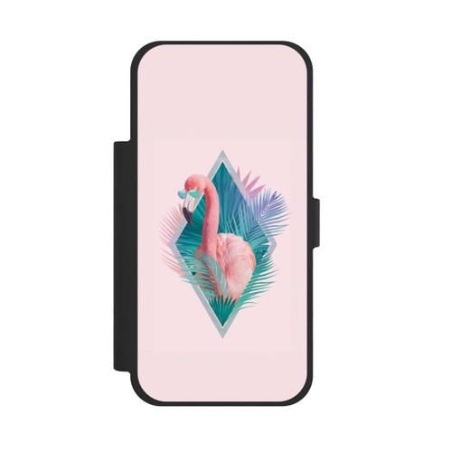 Apple iPhone 17 Pro Max NIVOflip Tropical Leaves Flamingo