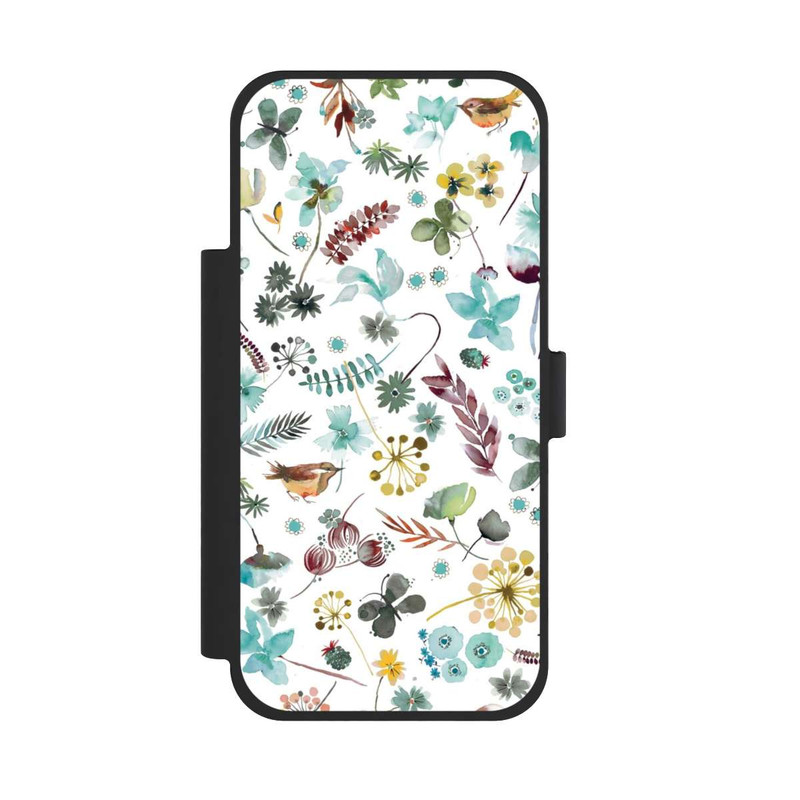iPhone 17 Pro Max NIVOflip Botanischer Schmetterling Natur Blau