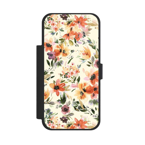 Apple iPhone 17 Pro Max NIVOflip Summer Artistic Flowers Ivory
