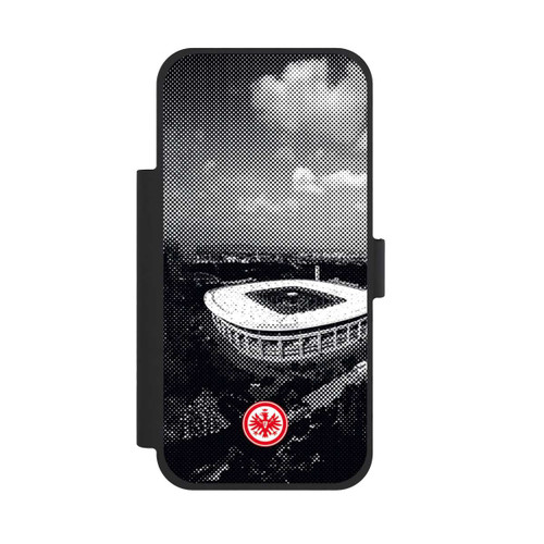 Apple iPhone 17 Pro Max NIVOflip SGE Stadion Schwarz Weiß