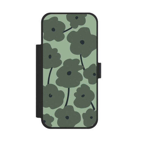 Apple iPhone 17 Pro Max NIVOflip Fleurs Minimalistes Vertes