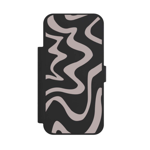 Apple iPhone 17 Pro Max NIVOflip Linien Wellig Transparent