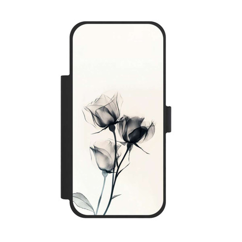 Apple iPhone 17 Pro Max NIVOflip Schwarze Blume