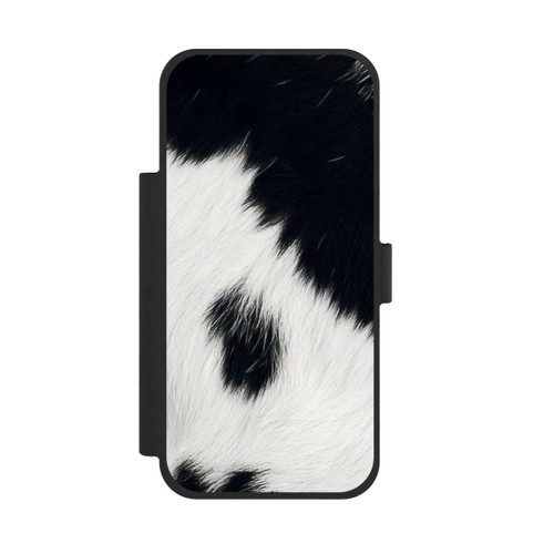 Apple iPhone 17 Pro Max NIVOflip Tierfell Kuh Druck