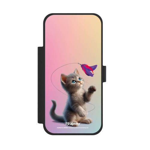 Apple iPhone 17 Pro Max NIVOflip Playing Cat with Feather