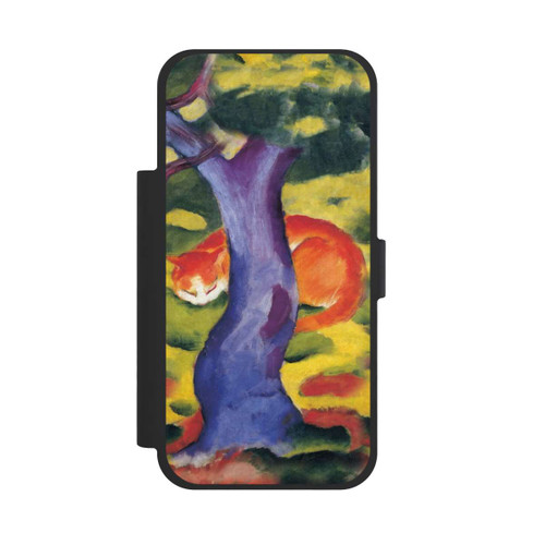 Apple iPhone 17 Pro Max NIVOflip Cat Behind Tree by Franz Marc