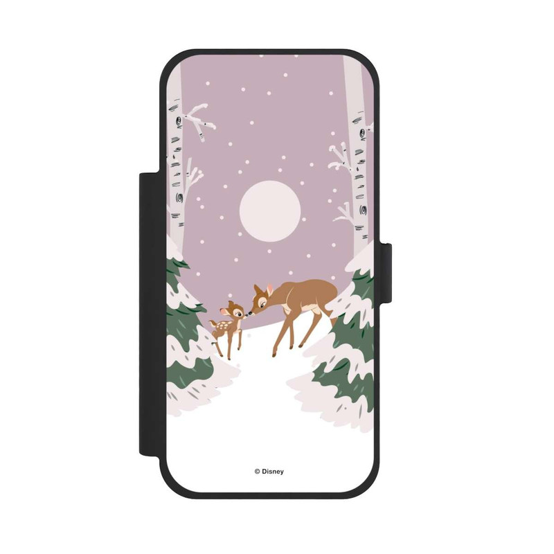 iPhone 17 Pro Max NIVOflip Bambi und Mutter Winterliebe