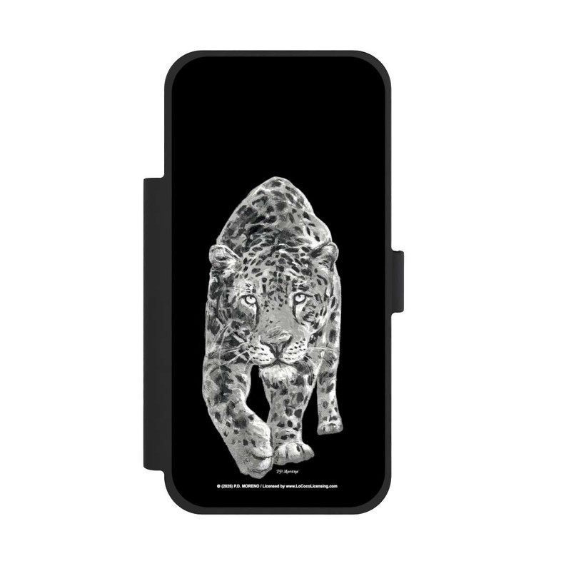iPhone 17 Pro Max NIVOflip Léopard noir