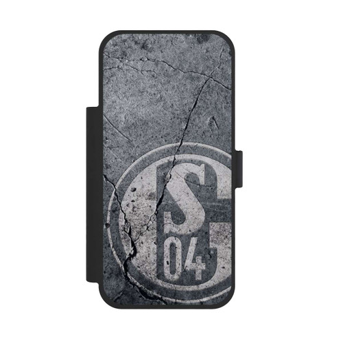 Apple iPhone 17 Pro Max NIVOflip Schalke 04 Beton Look