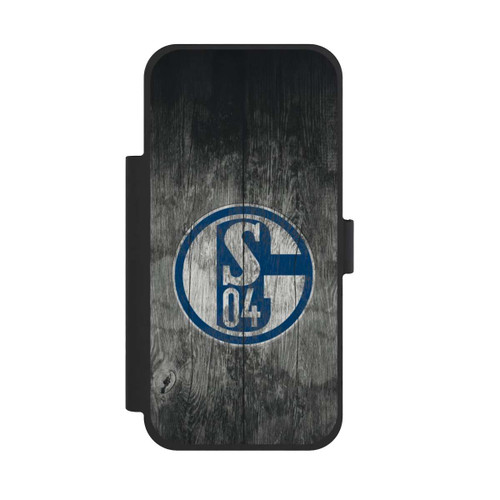 Apple iPhone 17 Pro Max NIVOflip Schalke 04 Holz Look