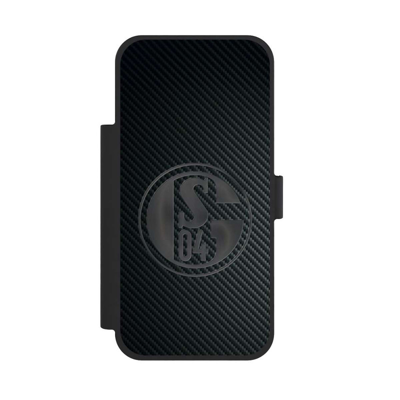 iPhone 17 Pro Max NIVOflip Schalke 04 Carbon Look