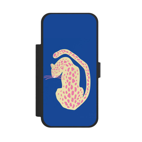 Apple iPhone 17 Pro Max NIVOflip Blue Pink Cat